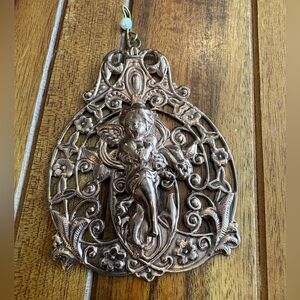 Vintage Mann International Costume Victorian Era Pendant Rare